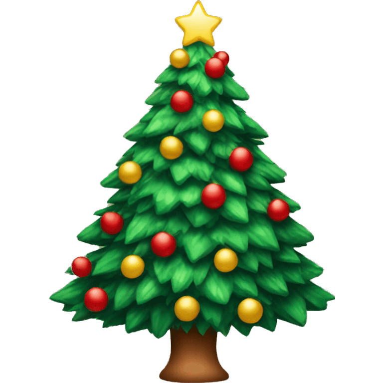 Christmas tree emoji