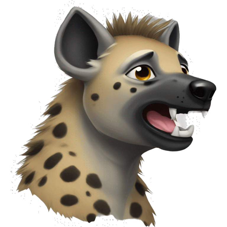 hyena emoji