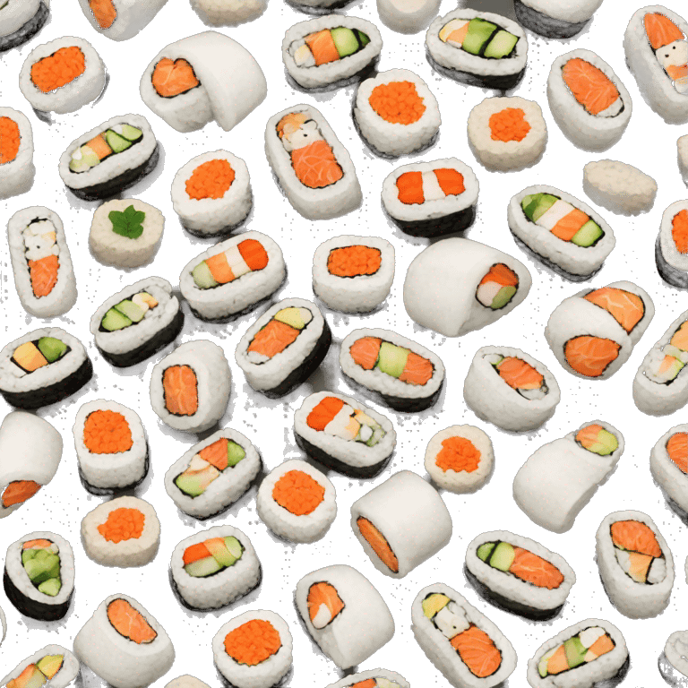 Sushi roll emoji