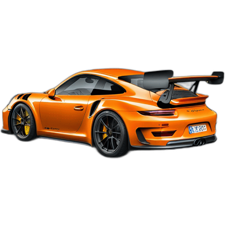 Porsche 911 GT3 rs emoji