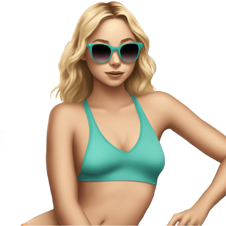 sydney sweeney sunbathing emoji