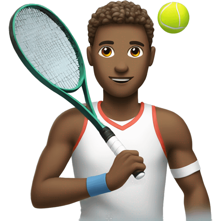 Tennis player emoji