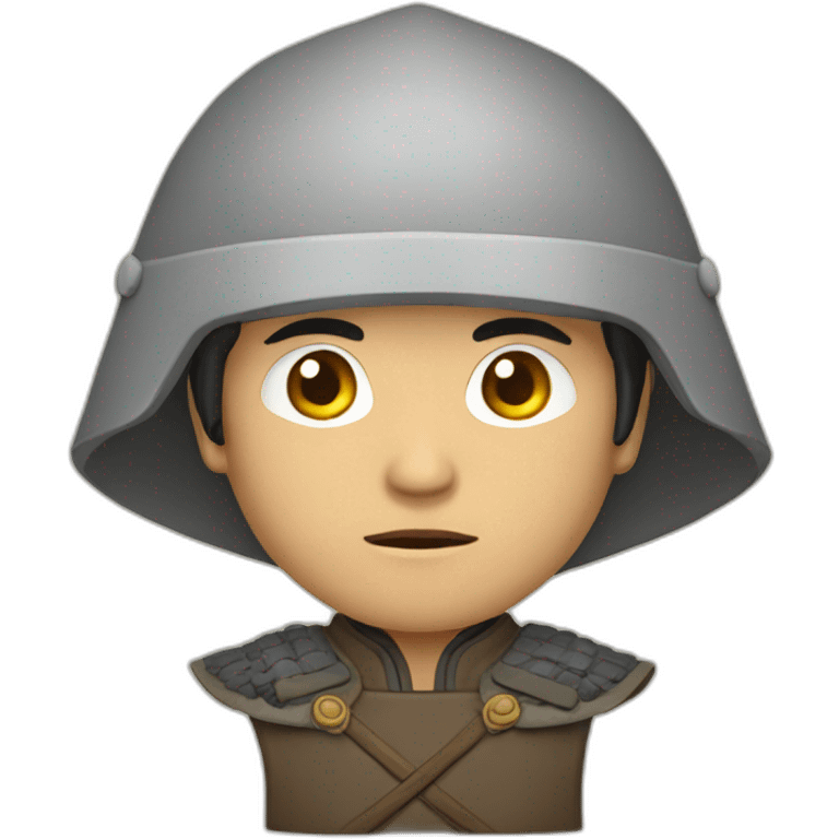 Mongol hero emoji