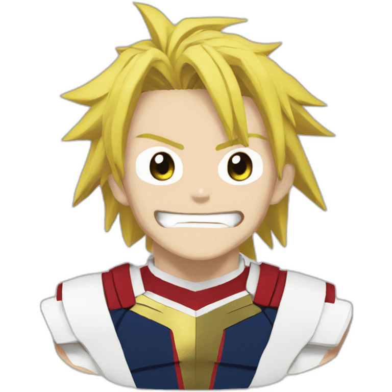 all might my hero academia emoji