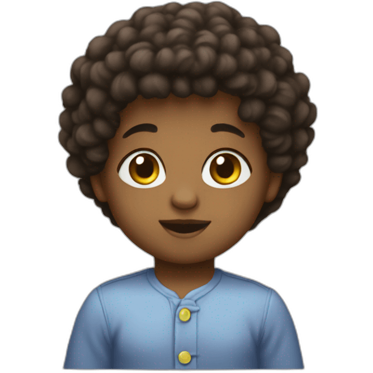 affro-baby emoji