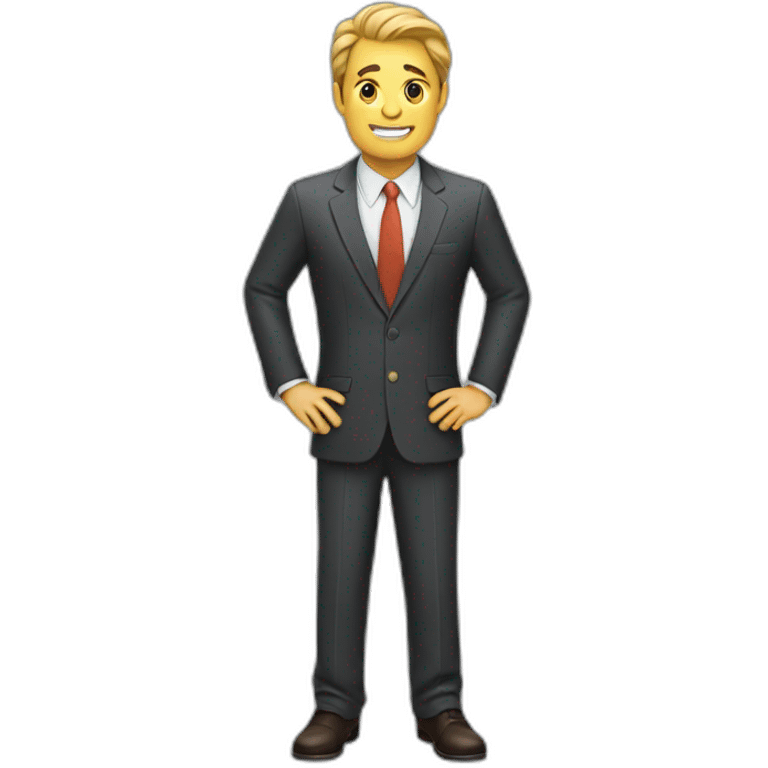 trading businessman emoji