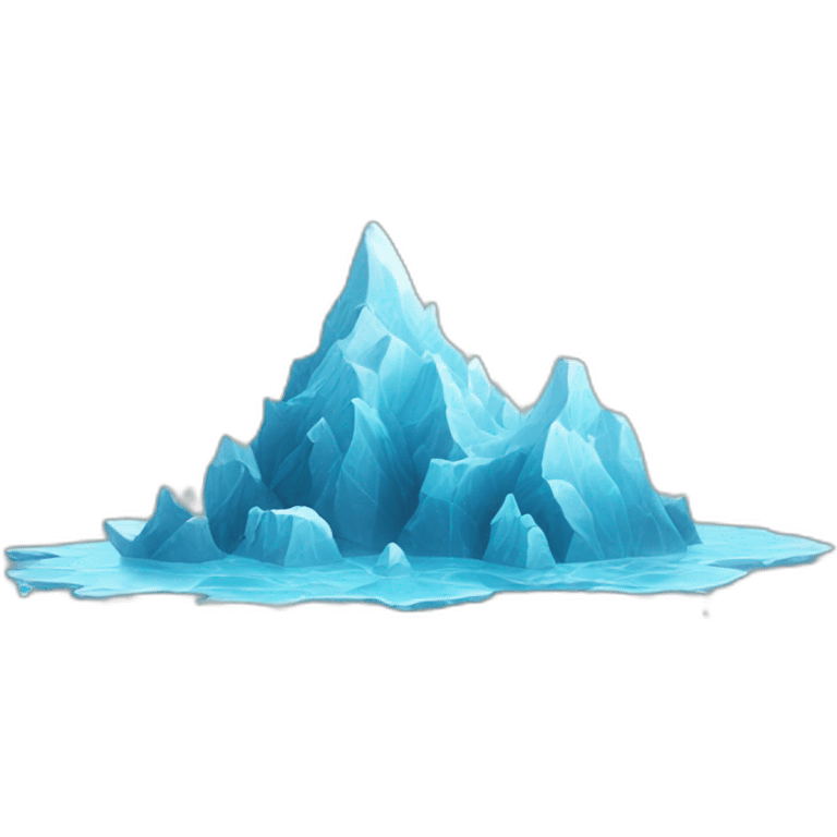 Glaciar water emoji