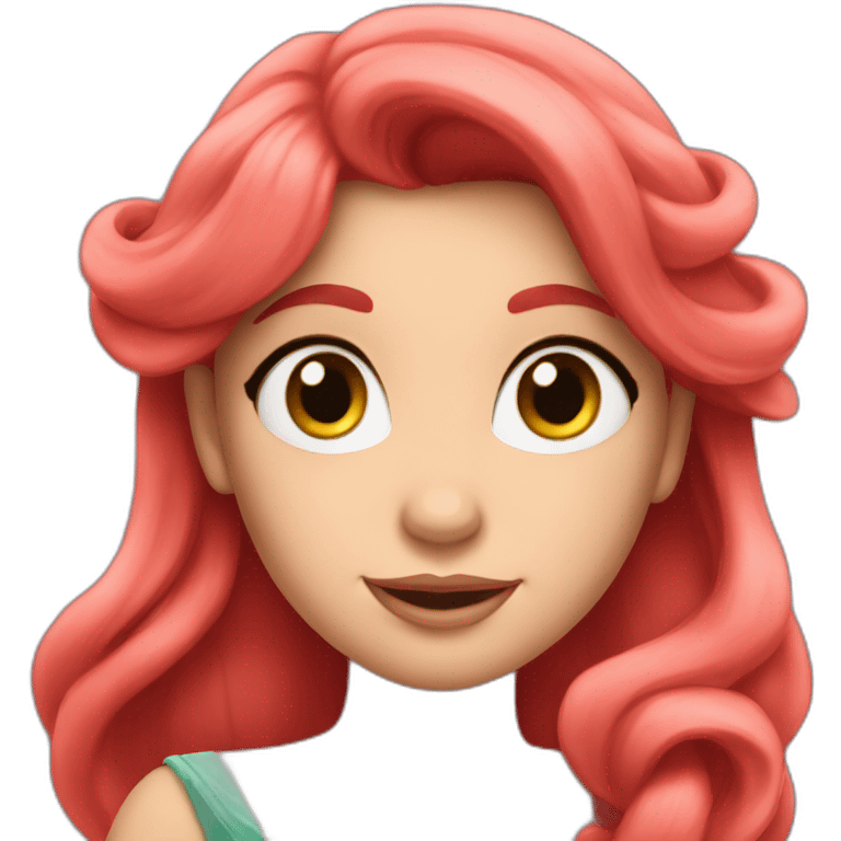 Ariel princess  emoji