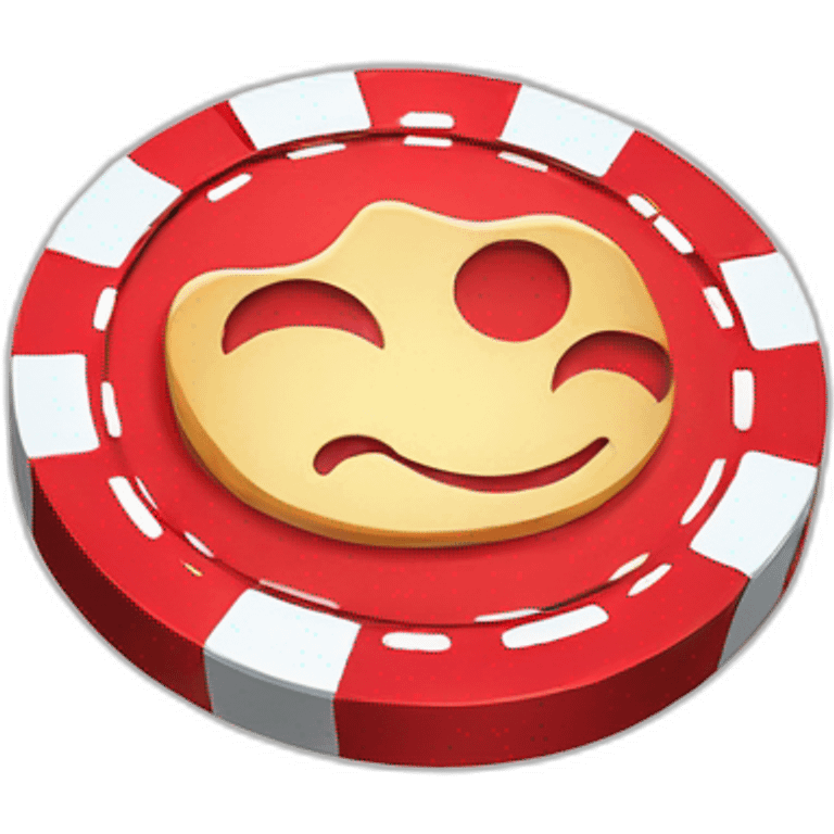 poker chip emoji