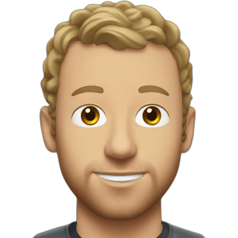 chris martin coldplay emoji