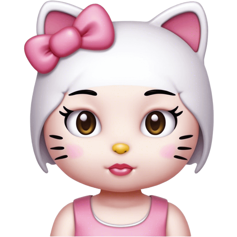 Hello kitty emoji