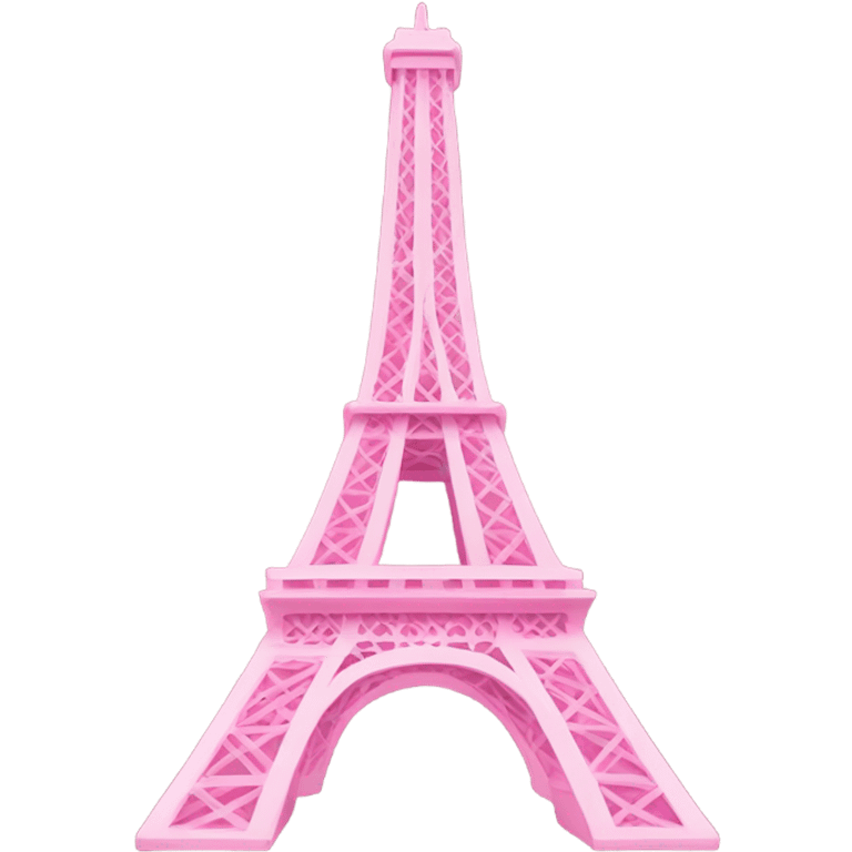 pink eiffel tower emoji