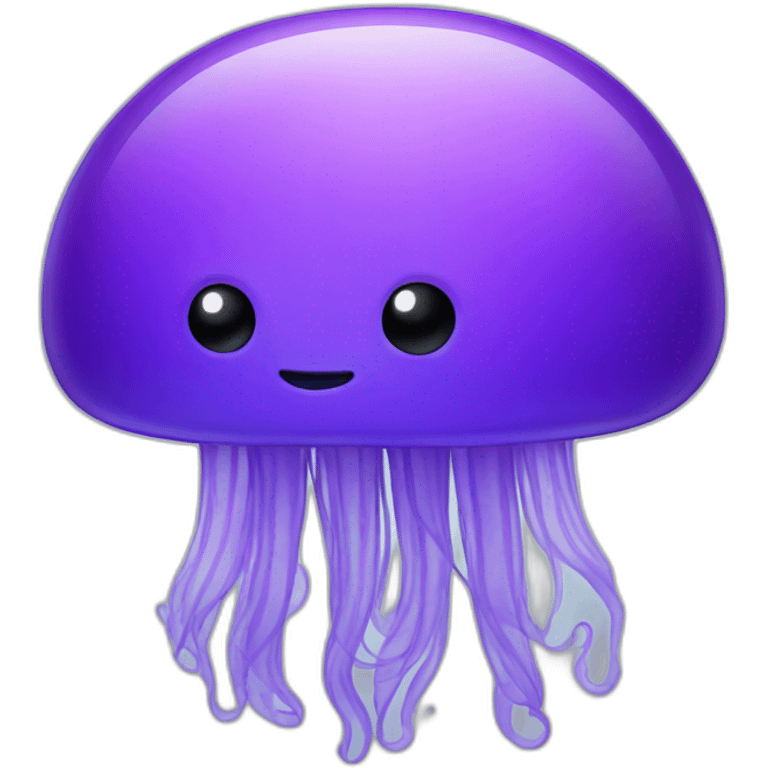 jellyfish purple emoji