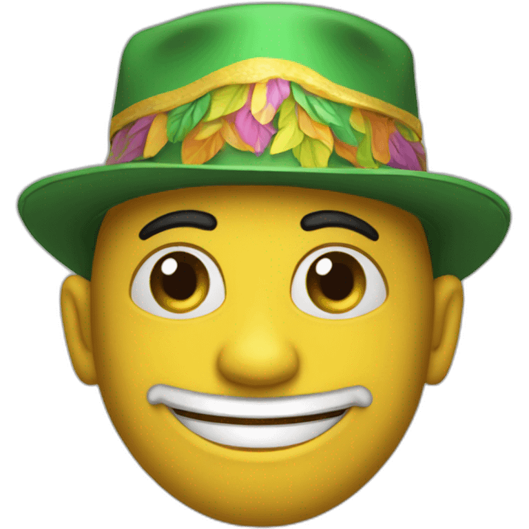 fun man carnaval emoji