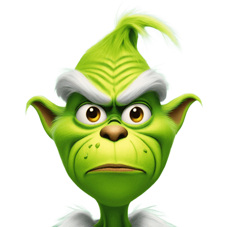 The grinch emoji