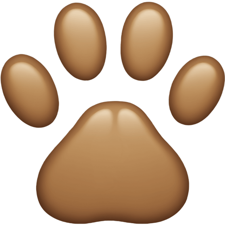 dog paw emoji