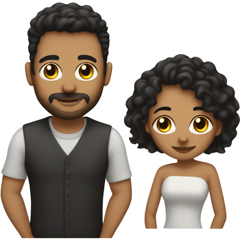  My husband and I emoji