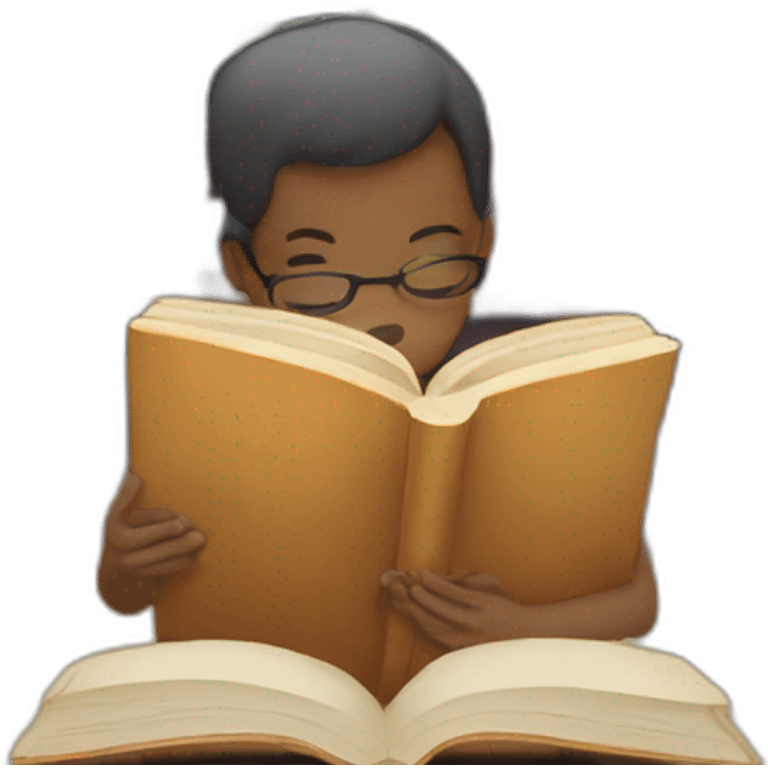 reading books emoji