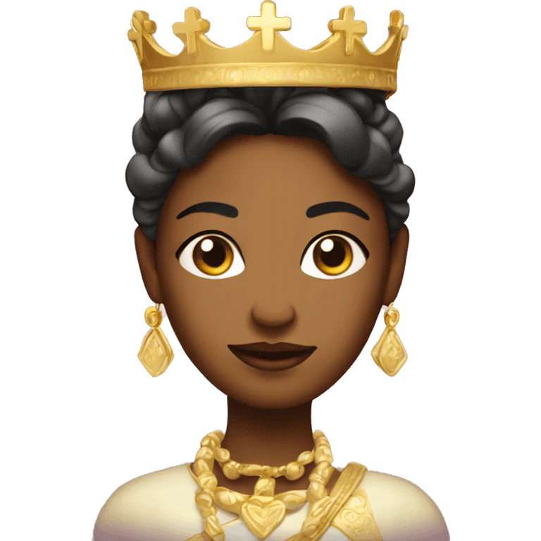 empress with shining light  emoji