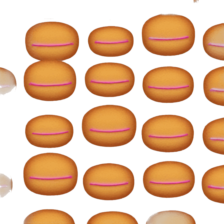 Croquette Emojis, pink girly emojis  emoji