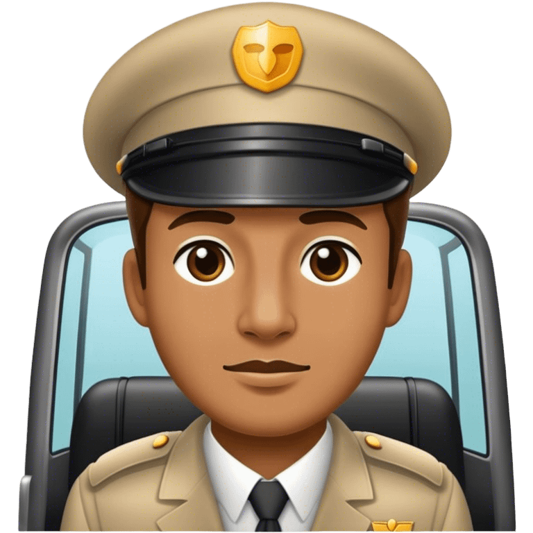 bus chauffeur emoji