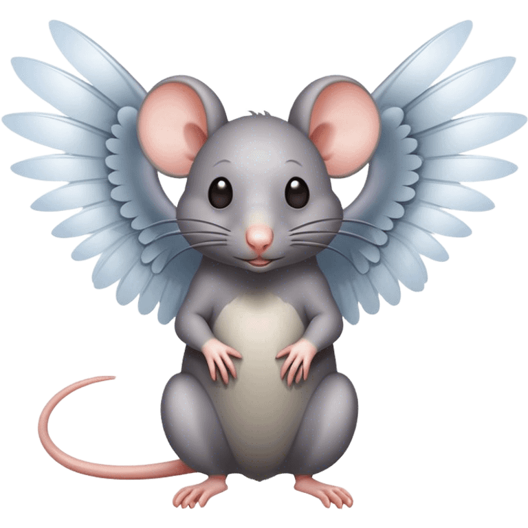 rat with wings emoji