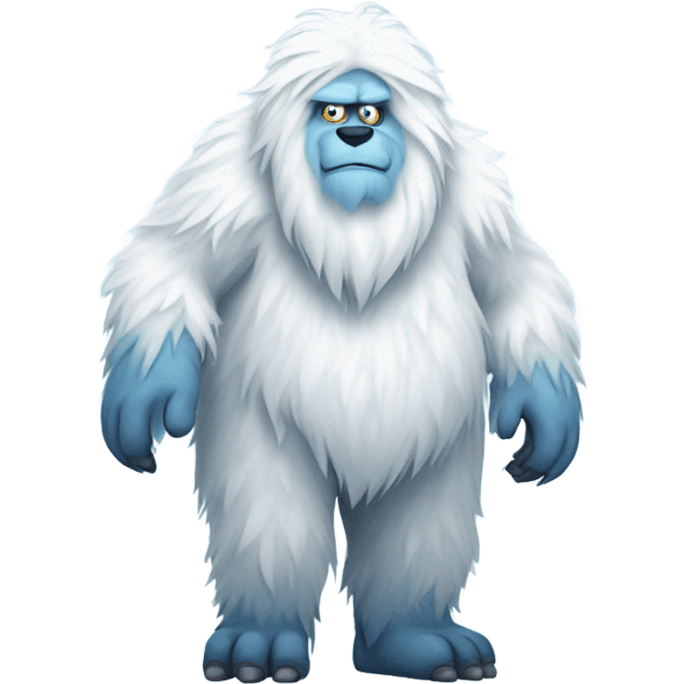 Yeti cold emoji