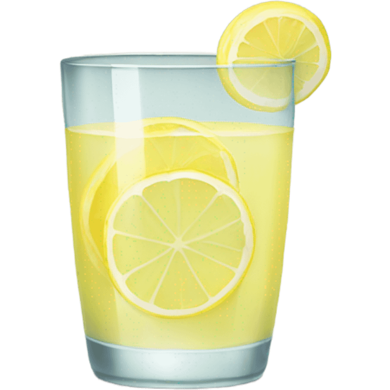 a glass of lemonade  emoji