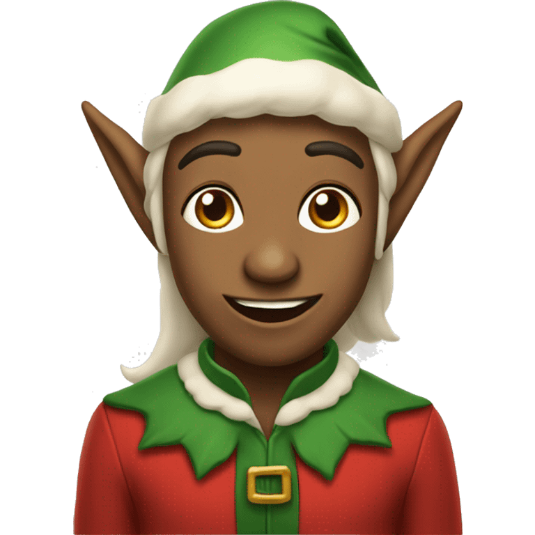 Elf de Noël  emoji