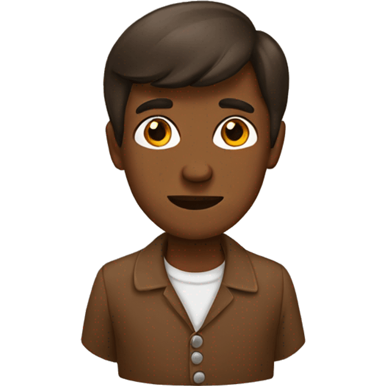 Brown British emoji