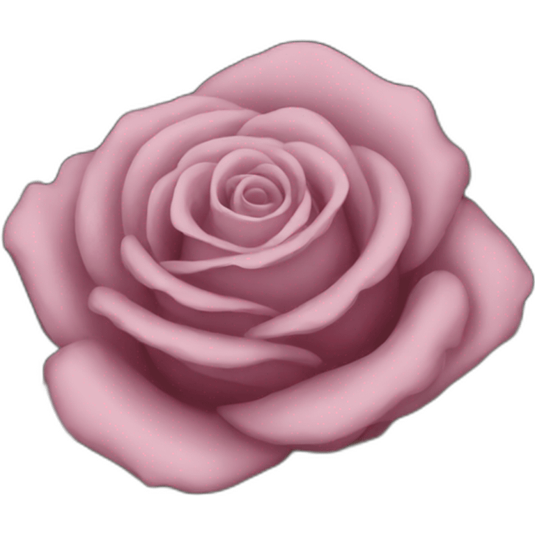 Rose noir emoji