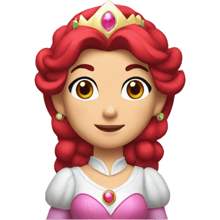 princesa do super mario emoji