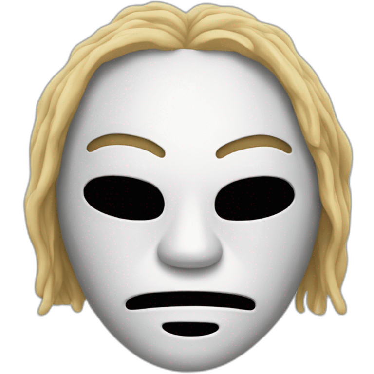 Scary movie mask emoji