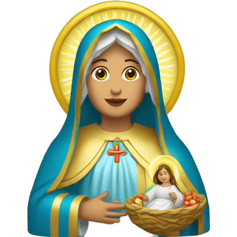 virgen maria emoji