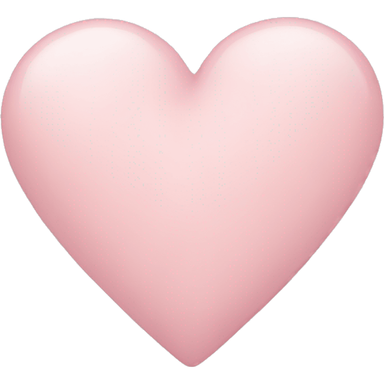 pale pink heart emoji