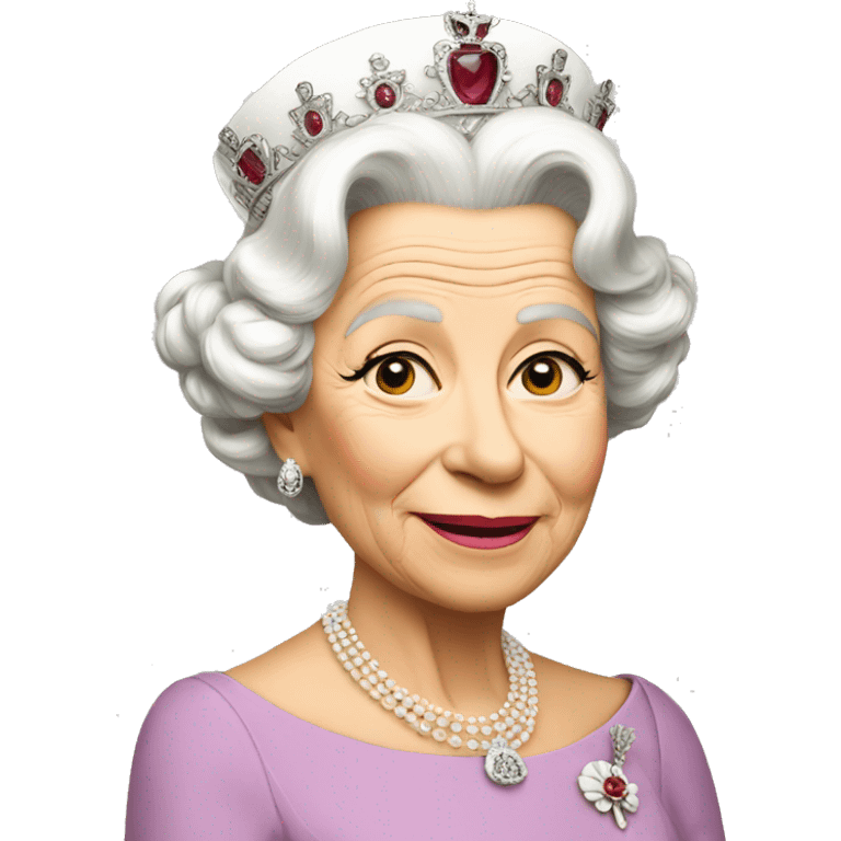 The Queen of England  emoji