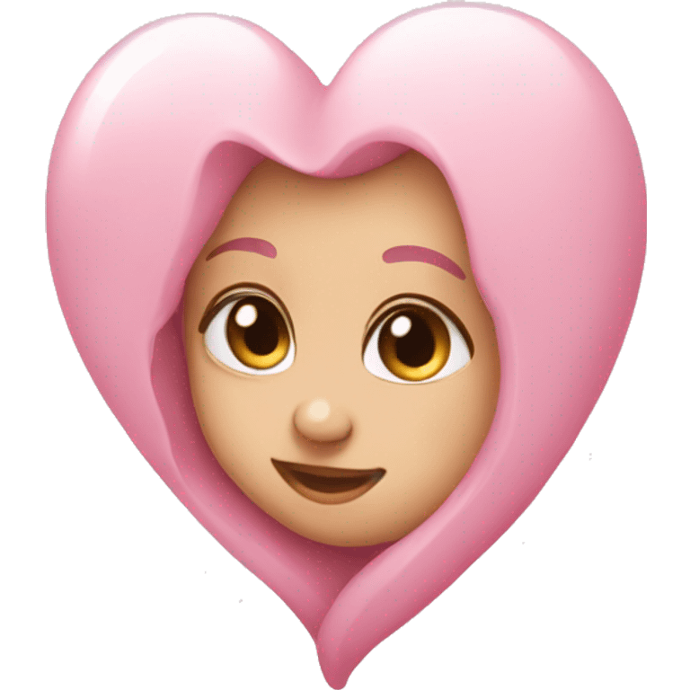 baby pink heart emoji