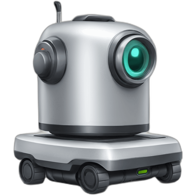 Vacuum robot emoji