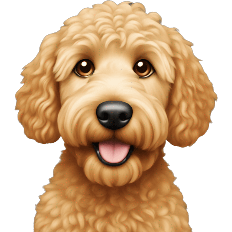 apricot golden doodle emoji