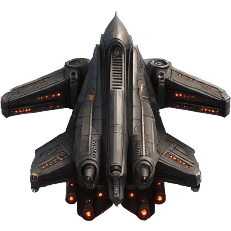 warhammer 40k gothic spaceship emoji