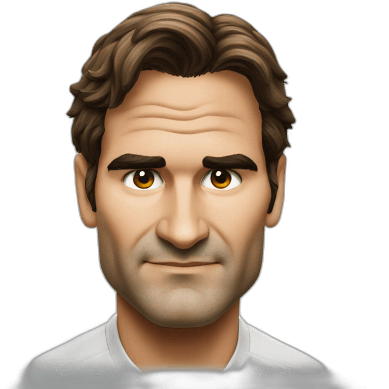 Roger federer face emoji