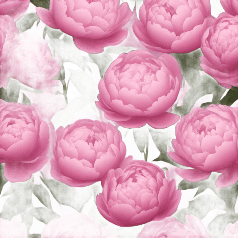 Peonies emoji