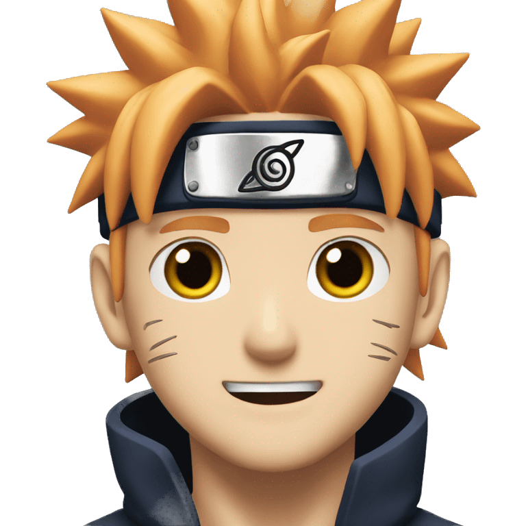 Naruto with heart eyes emoji