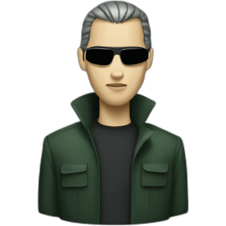 neo from the matrix emoji