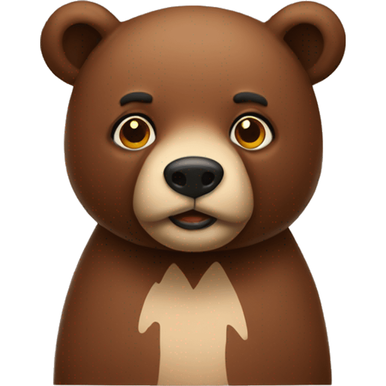 Baer brown  emoji