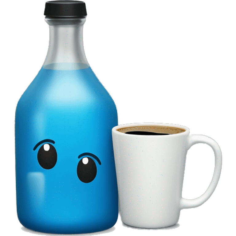 blue bottle coffee barista emoji