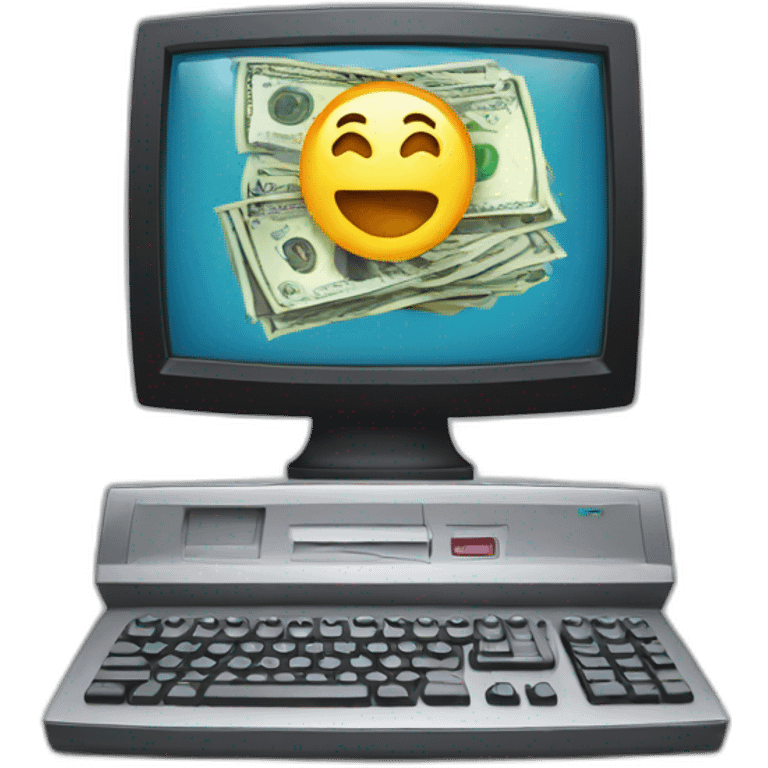 computer money emoji