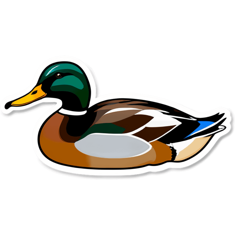 Mallard duck emoji