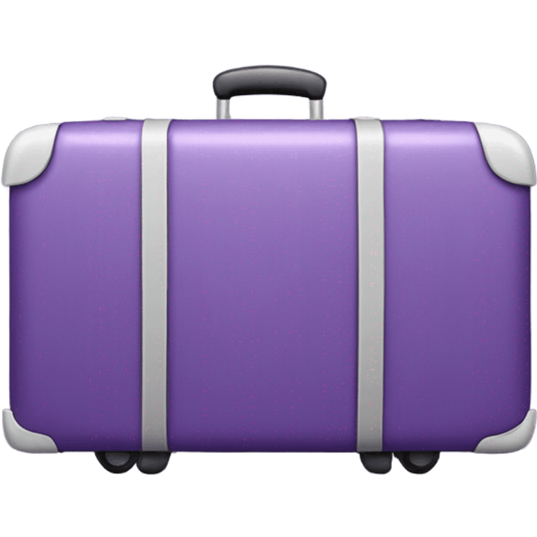 purple suitcase emoji