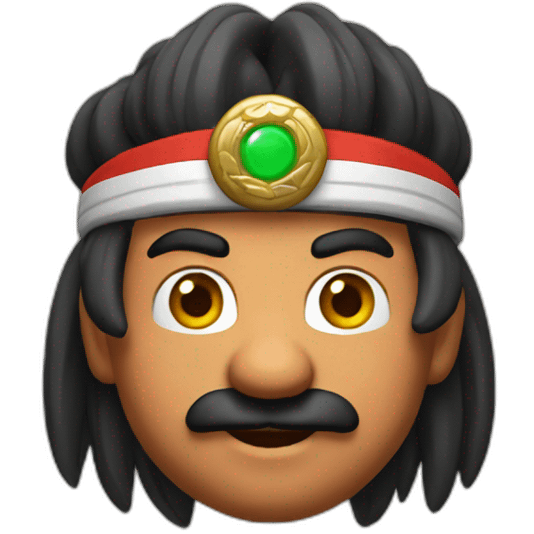 Mario Indian emoji